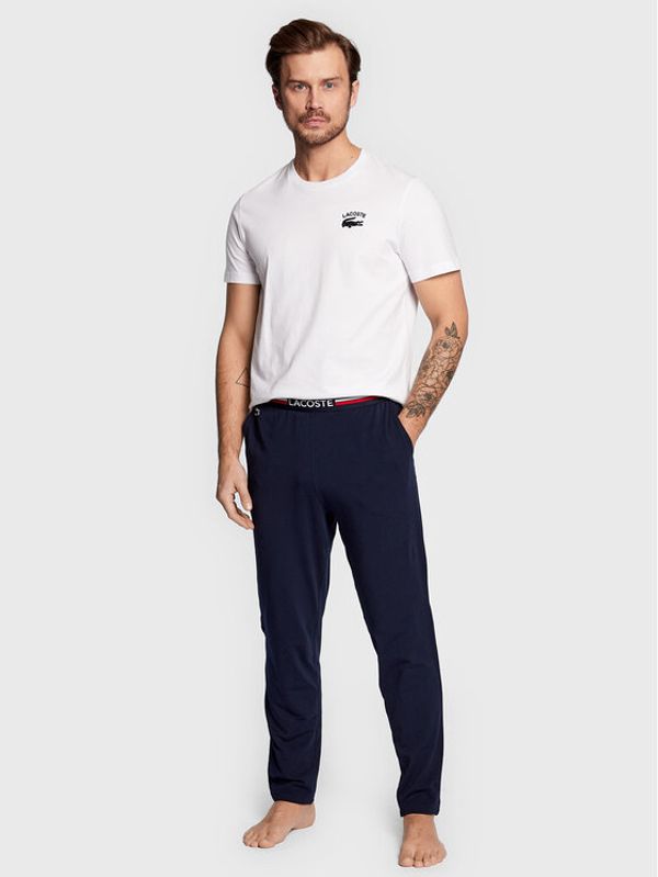 Lacoste Lacoste Долнище на пижама 3H3461 Тъмносин Relaxed Fit