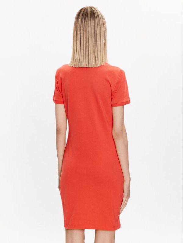 Lacoste Lacoste Ежедневна рокля EF5473 Червен Slim Fit