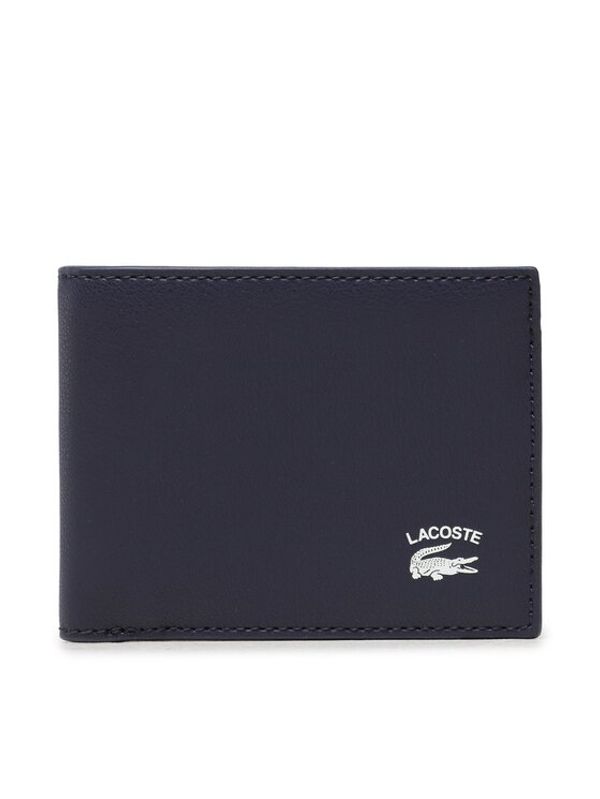 Lacoste Lacoste Голям мъжки портфейл S Billfold NH4014PN Тъмносин