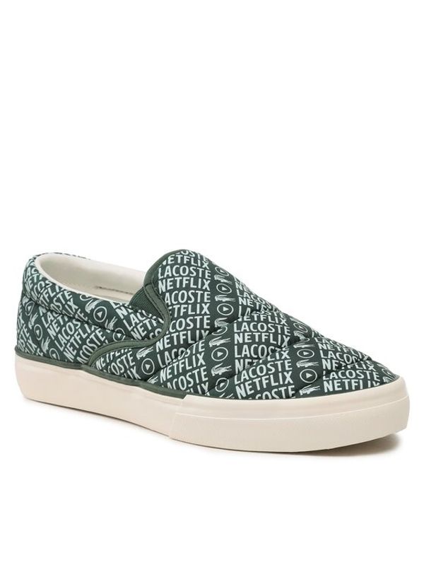 Lacoste Lacoste Гуменки Lacoste x Netflix Erkek Jump Serve 745CMA00641X3 Зелен
