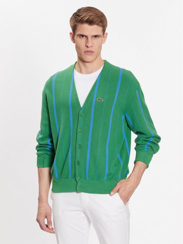 Lacoste Lacoste Кардиган AH6886 Зелен Regular Fit