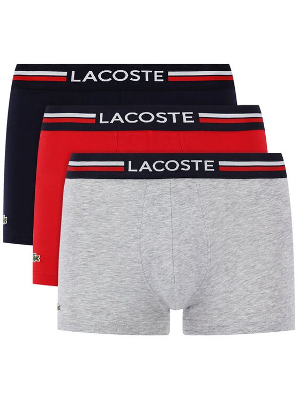 Lacoste Lacoste Комплект 3 чифта боксерки 5H3386 Цветен
