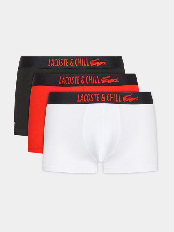 Lacoste Lacoste Комплект 3 чифта боксерки 5H6421 Черен