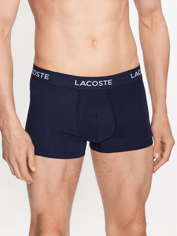 Lacoste Lacoste Комплект 3 чифта боксерки 5H7686 Тъмносин