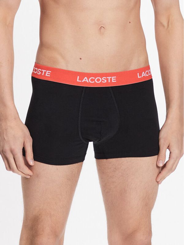 Lacoste Lacoste Комплект 3 чифта боксерки 5H8387 Черен
