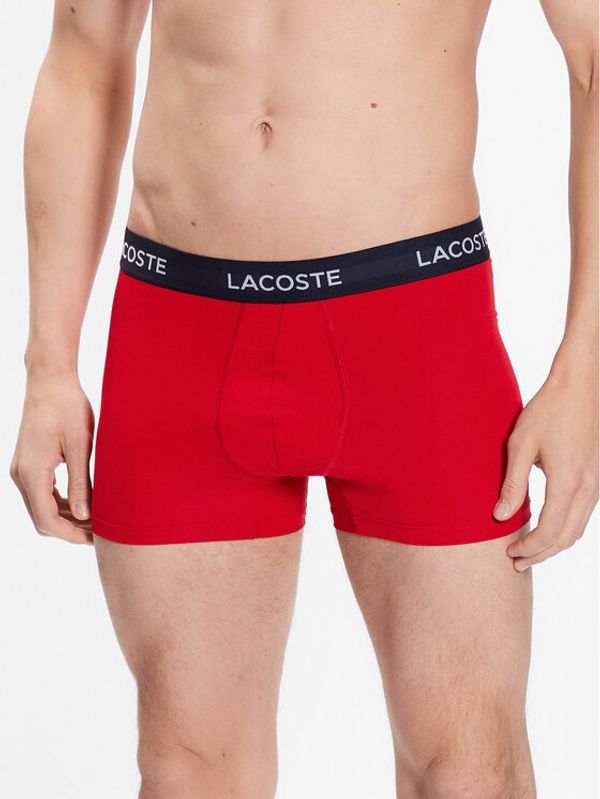 Lacoste Lacoste Комплект 3 чифта боксерки 5H9623 Тъмносин