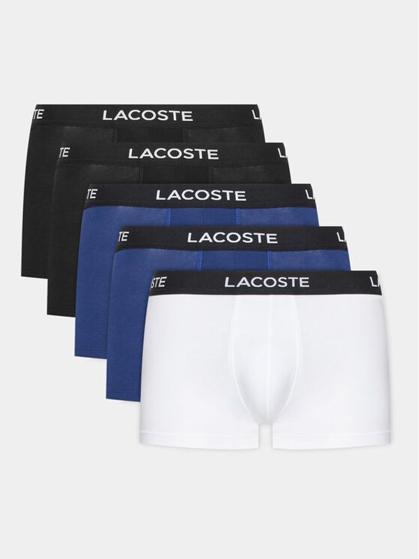 Lacoste Lacoste Комплект 5 чифта боксери 5H5203 Черен