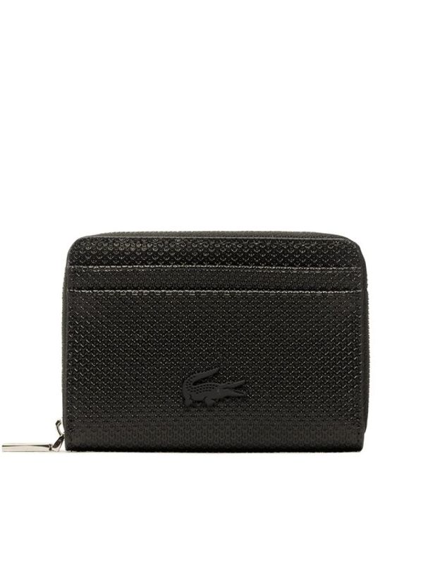 Lacoste Lacoste Малък дамски портфейл Xs Zip Coin Wallet NF3855KL Черен
