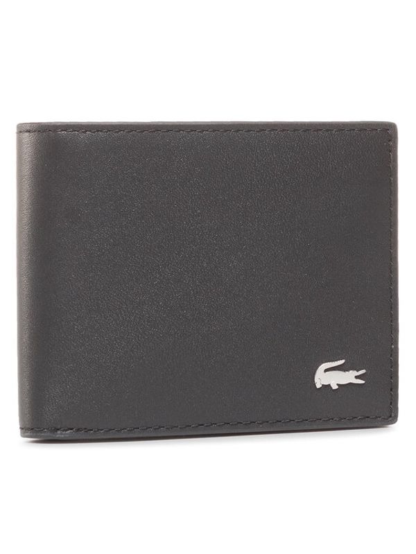 Lacoste Lacoste Малък мъжки портфейл S Slim Billfold Id Slot NH1407FG Черен