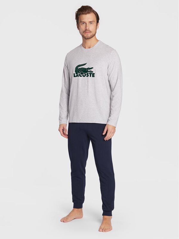 Lacoste Lacoste Пижама 4H7457 Цветен Regular Fit