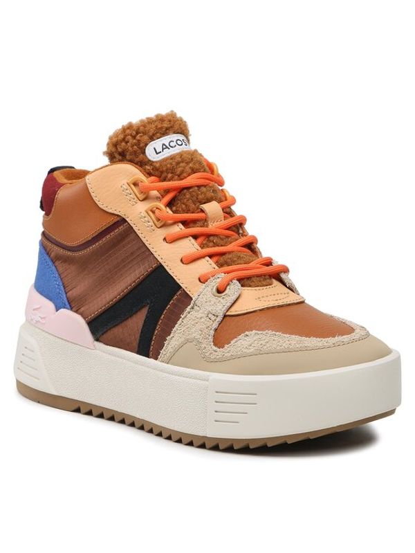 Lacoste Lacoste Сникърси L002 Wntr Mid 2221 Sfa 7-44SFA00707E1 Кафяв