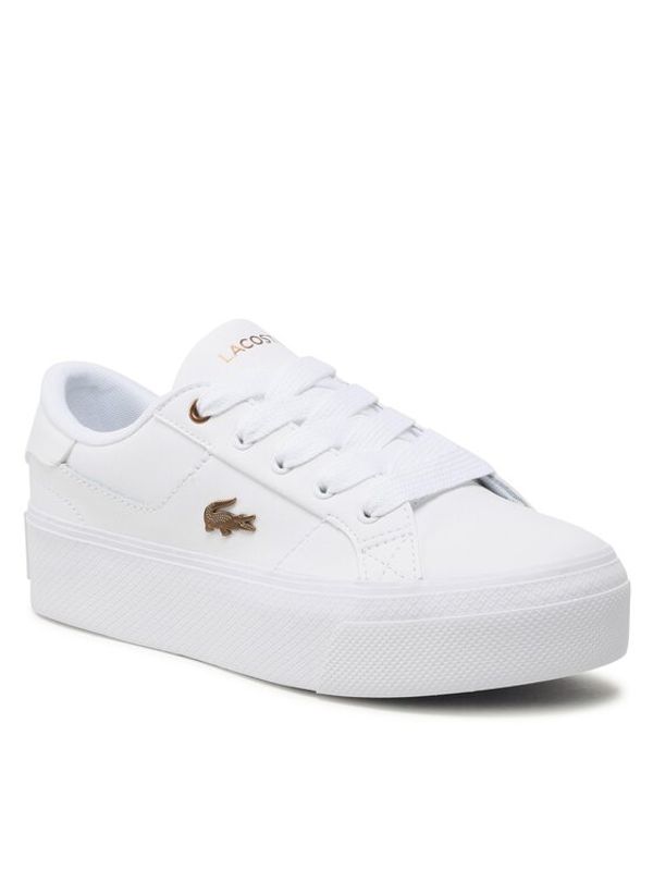 Lacoste Lacoste Сникърси Ziane Platform 123 1 Cfa 745CFA001321G Бял