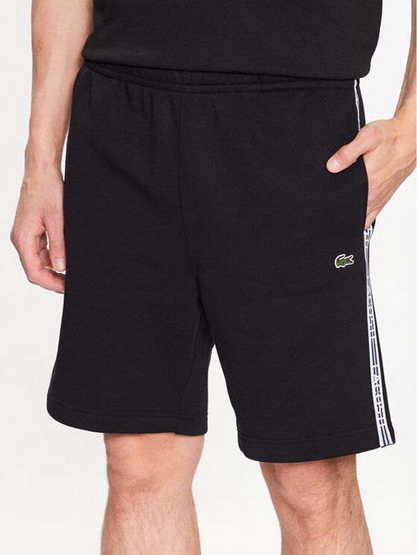 Lacoste Lacoste Спортни шорти GH5074 Черен Regular Fit