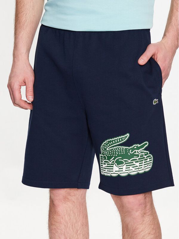 Lacoste Lacoste Спортни шорти GH5086 Тъмносин Regular Fit