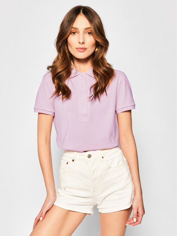 Lacoste Lacoste Суитшърт PF5462 Розов Slim Fit