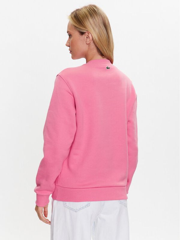 Lacoste Lacoste Суитшърт SF0342 Розов Regular Fit