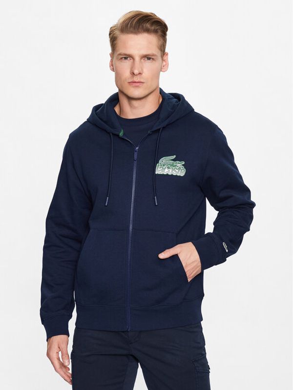 Lacoste Lacoste Суитшърт SH5088 Тъмносин Regular Fit
