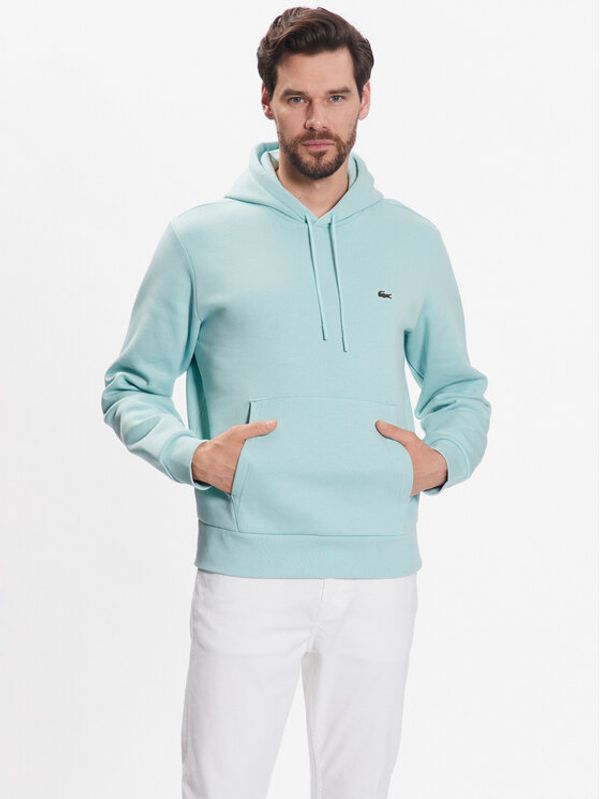 Lacoste Lacoste Суитшърт SH9623 Зелен Regular Fit