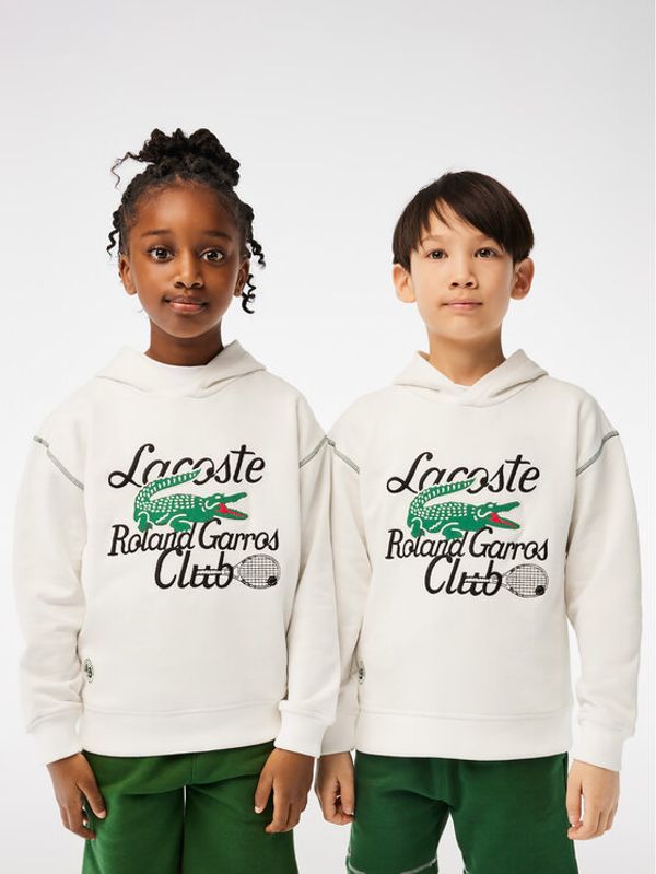 Lacoste Lacoste Суитшърт SJ7489 Екрю Regular Fit