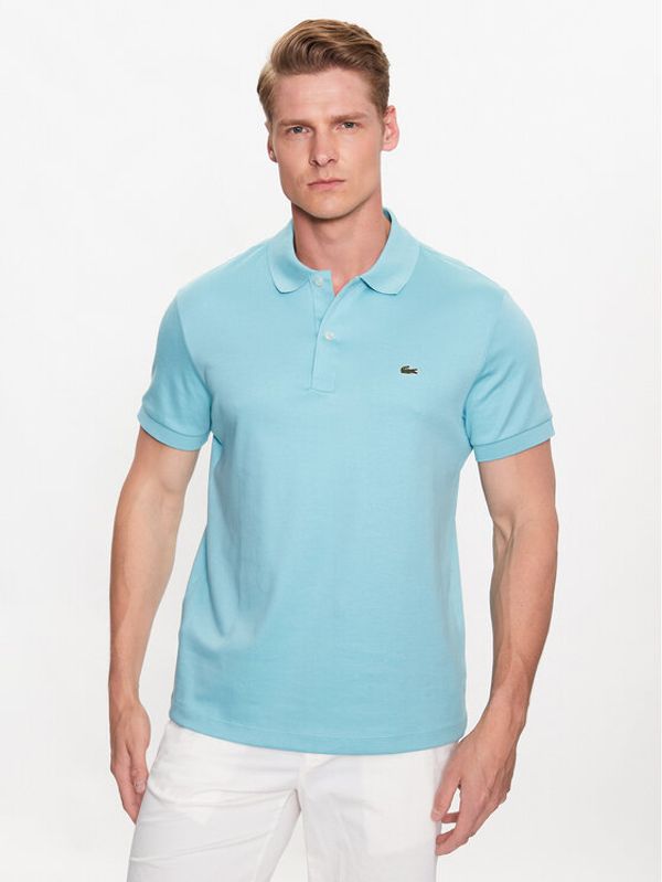 Lacoste Lacoste Тениска с яка и копчета DH2050 Син Regular Fit