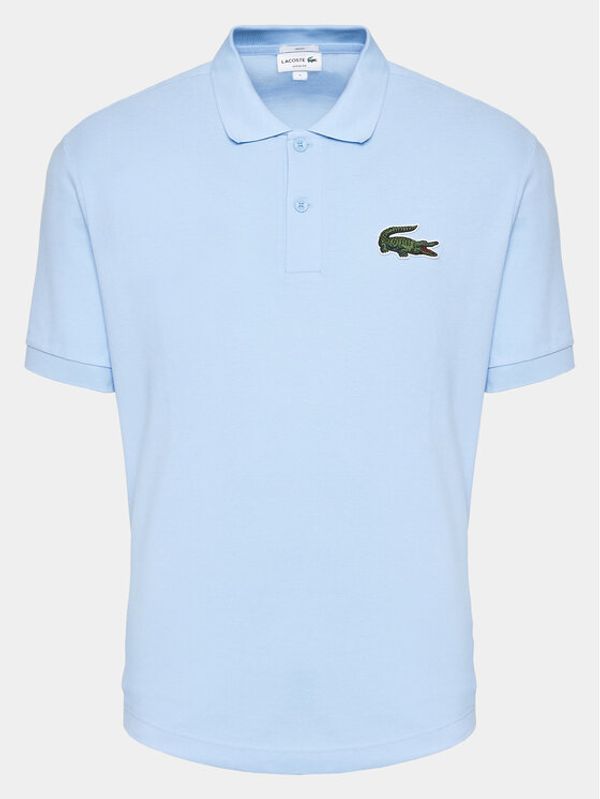 Lacoste Lacoste Тениска с яка и копчета PH3922 Син Regular Fit