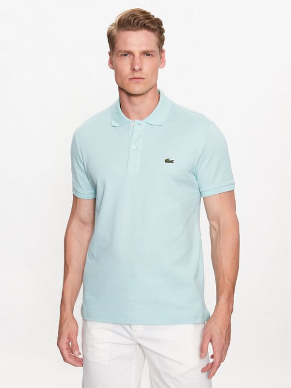 Lacoste Lacoste Тениска с яка и копчета PH4012 Зелен Regular Fit