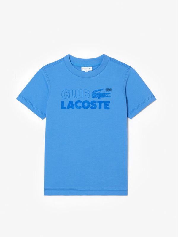 Lacoste Lacoste Тишърт TJ5484 Син Regular Fit