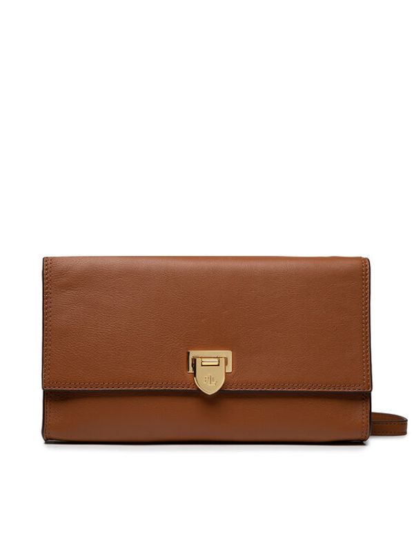Lauren Ralph Lauren Lauren Ralph Lauren Дамска чанта Evan 27 431862242004 Кафяв