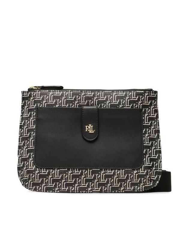 Lauren Ralph Lauren Lauren Ralph Lauren Дамска чанта Jamey 27 431883217001 Черен