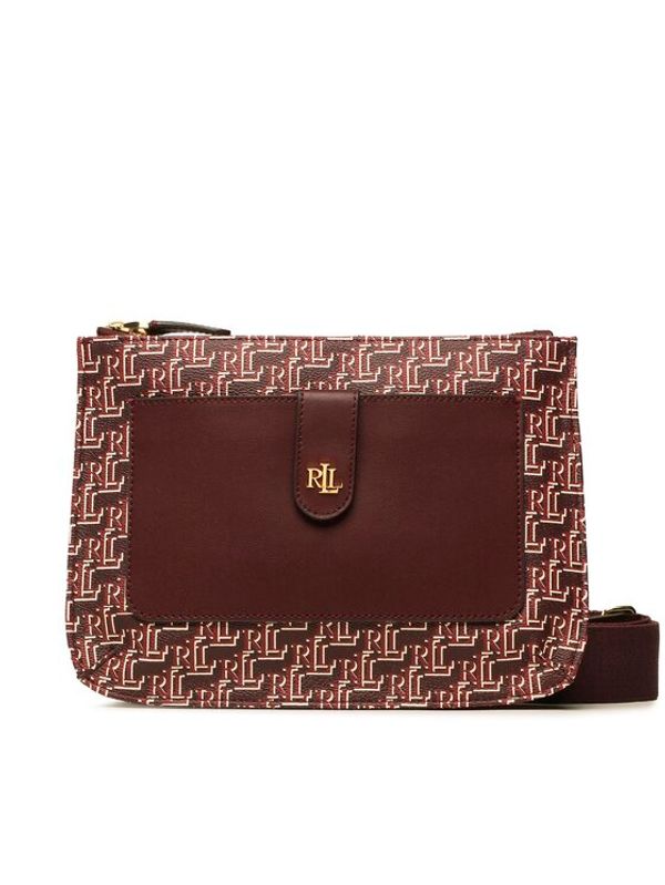 Lauren Ralph Lauren Lauren Ralph Lauren Дамска чанта Jamey 27 431883217003 Бордо