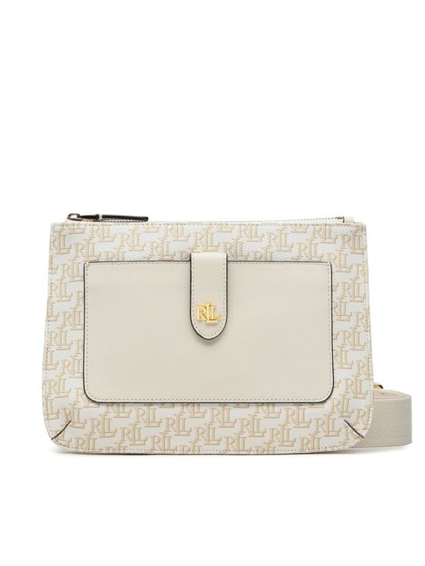 Lauren Ralph Lauren Lauren Ralph Lauren Дамска чанта Jamey 27 431883217009 Бял