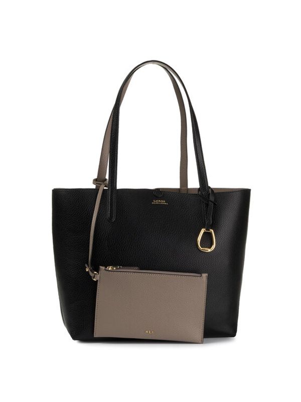 Lauren Ralph Lauren Lauren Ralph Lauren Дамска чанта Rvrsble Tote 431795329001 Черен