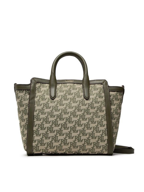Lauren Ralph Lauren Lauren Ralph Lauren Дамска чанта Tyler 24 431867209005 Каки
