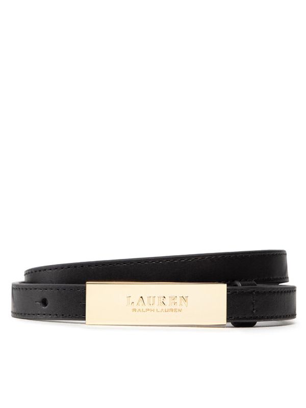 Lauren Ralph Lauren Lauren Ralph Lauren Дамски колан New Plaque 412873090001 Черен