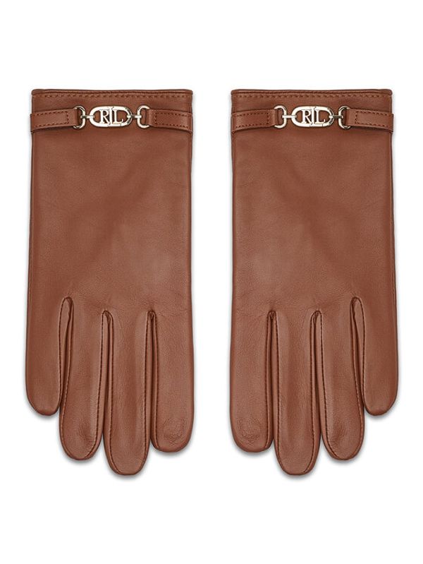 Lauren Ralph Lauren Lauren Ralph Lauren Дамски ръкавици 454896682002 Кафяв