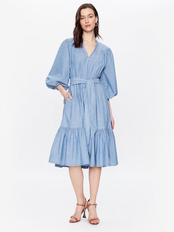 Lauren Ralph Lauren Lauren Ralph Lauren Дънкова рокля 250889365 Син Regular Fit