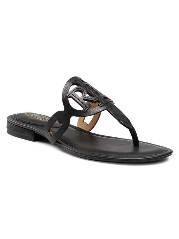Lauren Ralph Lauren Lauren Ralph Lauren Джапанки Audrie 802840596001 Черен