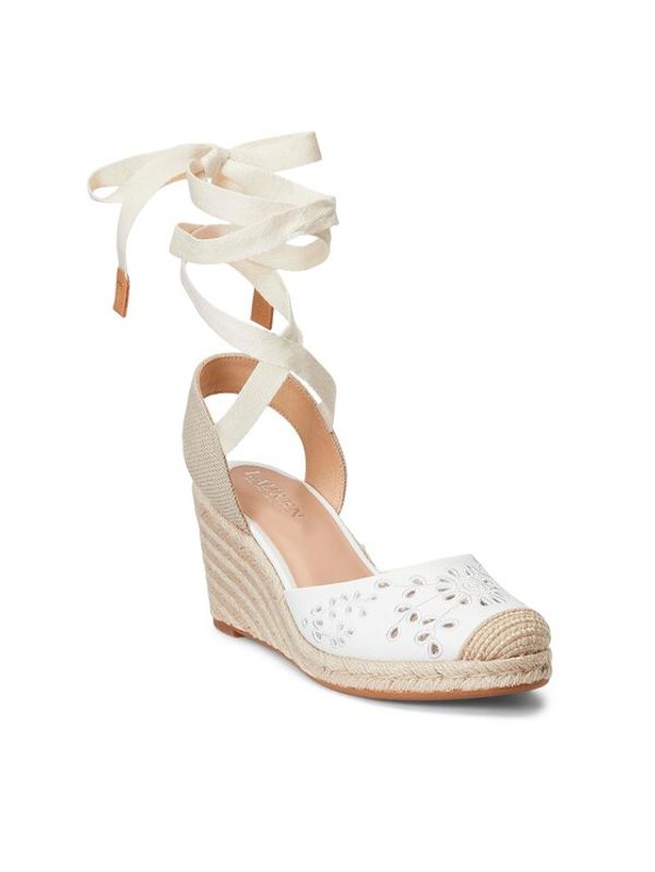 Lauren Ralph Lauren Lauren Ralph Lauren Еспадрили Paislee Eylt 802896868003 Бял