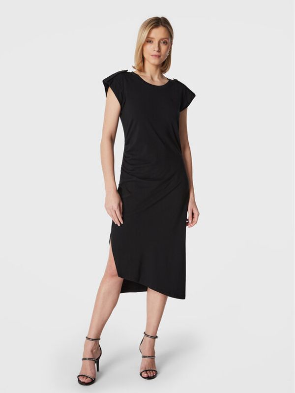 Lauren Ralph Lauren Lauren Ralph Lauren Ежедневна рокля 250872144001 Черен Regular Fit