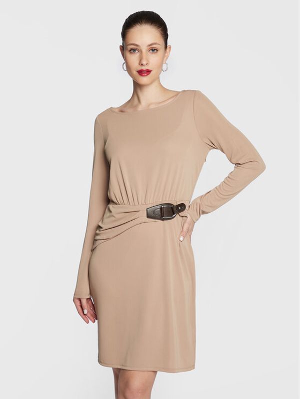 Lauren Ralph Lauren Lauren Ralph Lauren Ежедневна рокля 250888719 Бежов Regular Fit