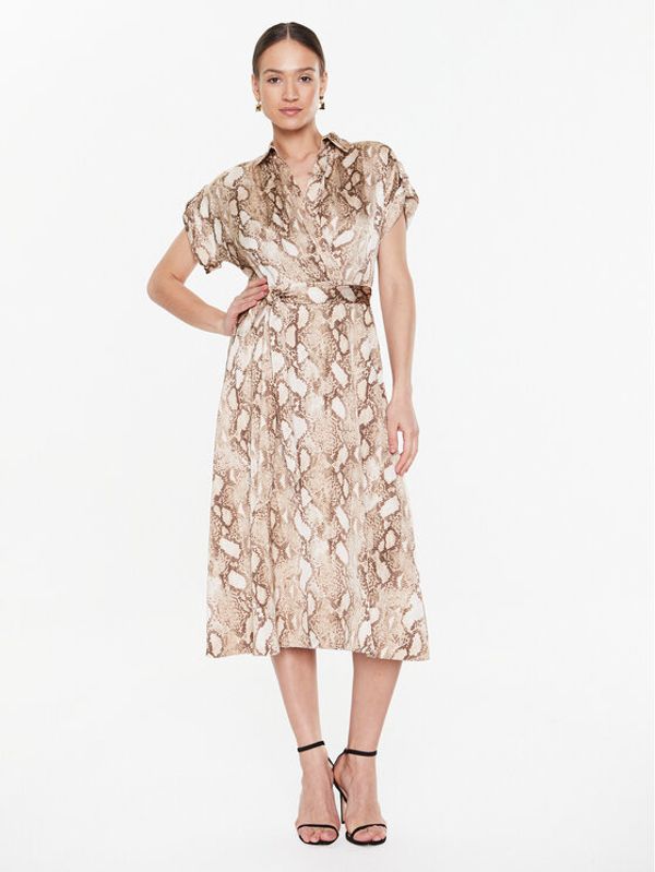 Lauren Ralph Lauren Lauren Ralph Lauren Ежедневна рокля 250905714001 Бежов Regular Fit