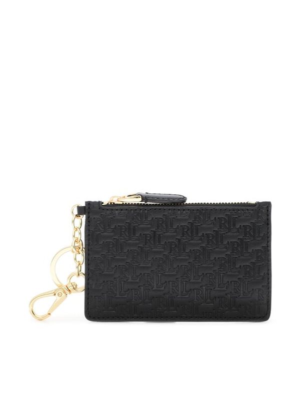 Lauren Ralph Lauren Lauren Ralph Lauren Калъф за кредитни карти Zip Card 432883643001 Черен