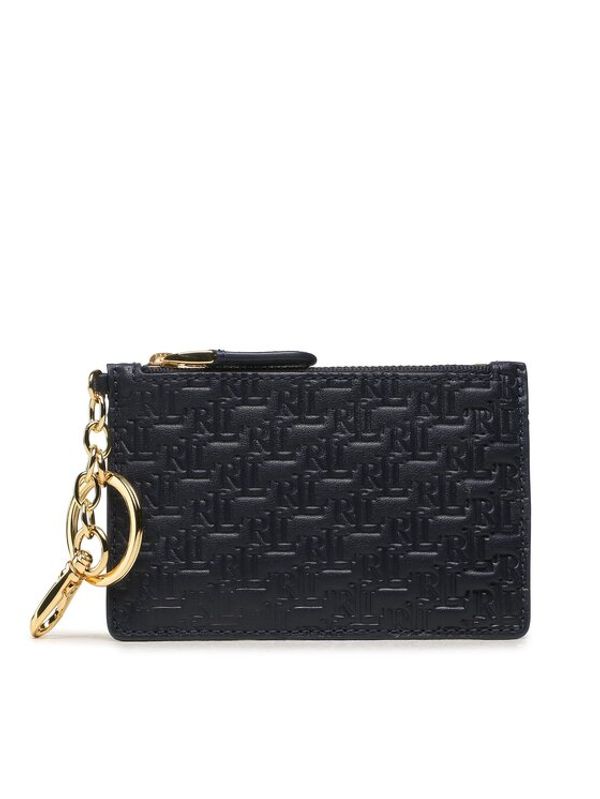 Lauren Ralph Lauren Lauren Ralph Lauren Калъф за кредитни карти Zip Card Cas 432883643008 Тъмносин