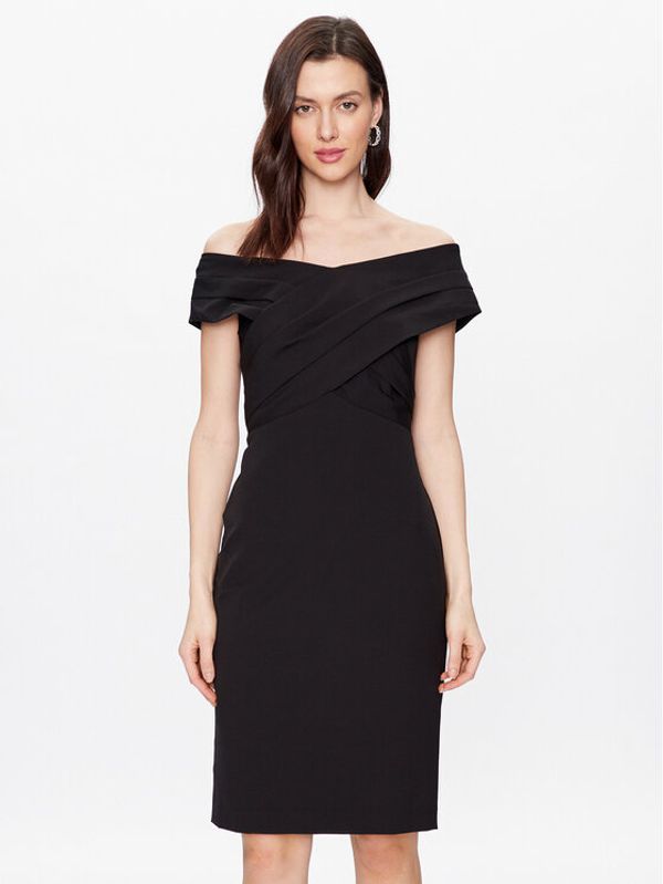 Lauren Ralph Lauren Lauren Ralph Lauren Коктейлна рокля 253855241003 Черен Regular Fit
