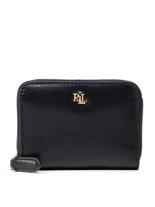 Lauren Ralph Lauren Lauren Ralph Lauren Малък дамски портфейл Sm Zip Wallet 432876729003 Черен