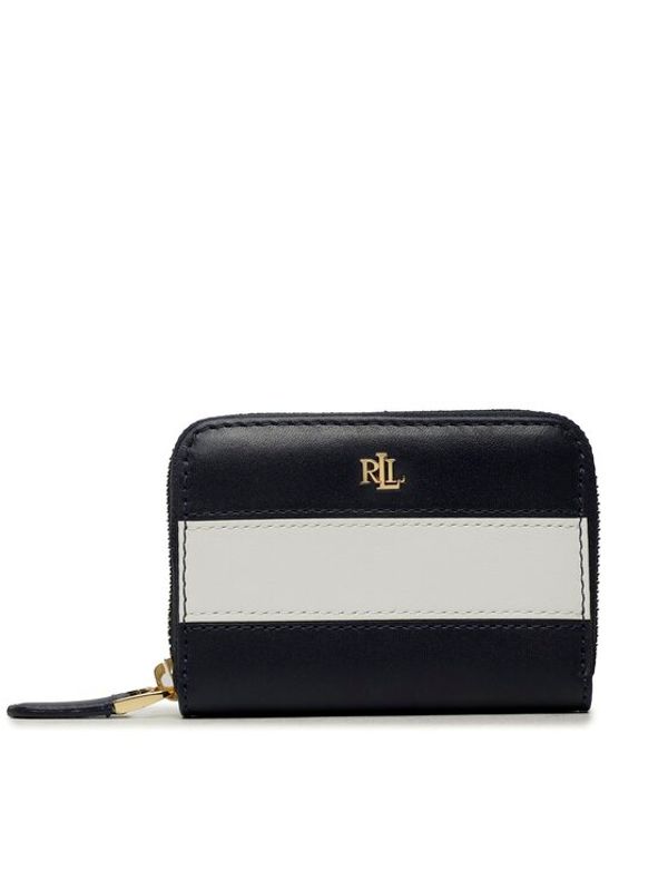 Lauren Ralph Lauren Lauren Ralph Lauren Малък дамски портфейл Sm Zip Wllet 432891182001 Тъмносин