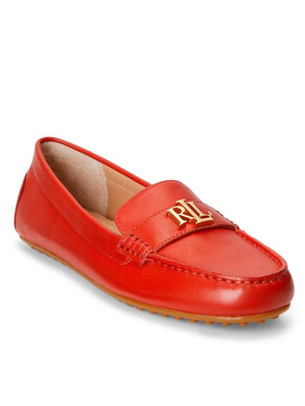 Lauren Ralph Lauren Lauren Ralph Lauren Мокасини 802852847013 Червен
