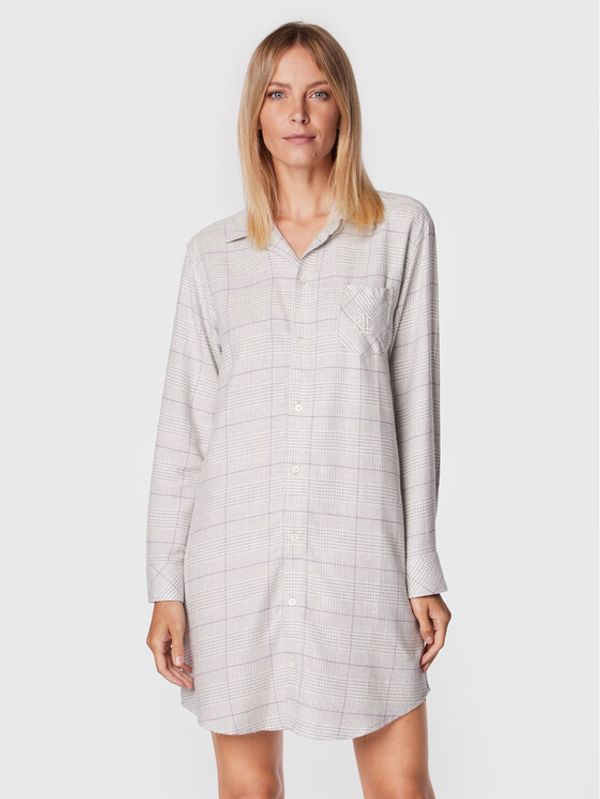 Lauren Ralph Lauren Lauren Ralph Lauren Нощница ILN32195 Сив Regular Fit