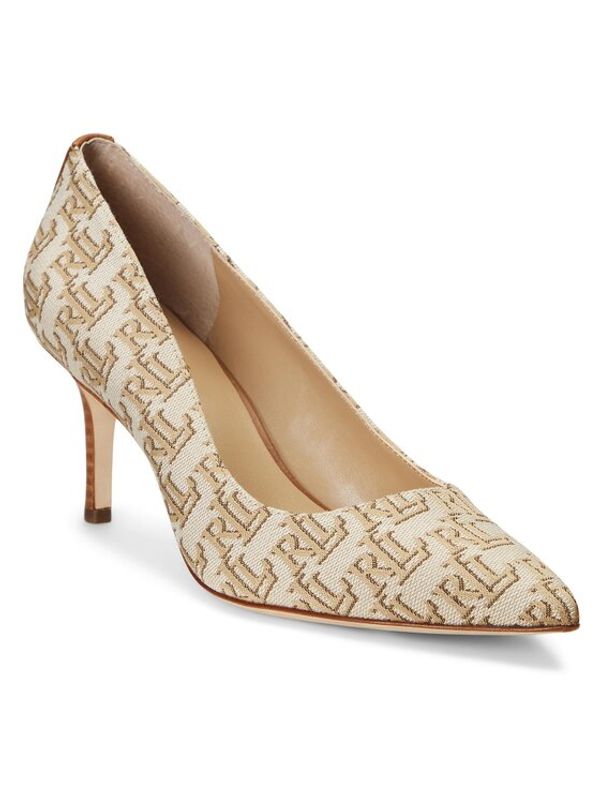 Lauren Ralph Lauren Lauren Ralph Lauren Обувки на ток Lanette 802904263001 Каки