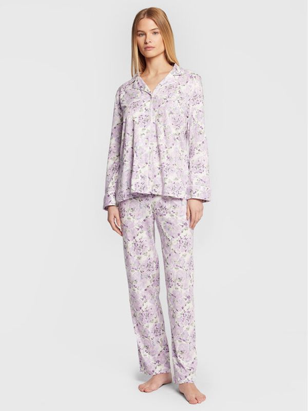 Lauren Ralph Lauren Lauren Ralph Lauren Пижама ILN92196 Виолетов Regular Fit